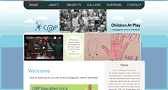 Desktop Screenshot of childrenatplay.org.za